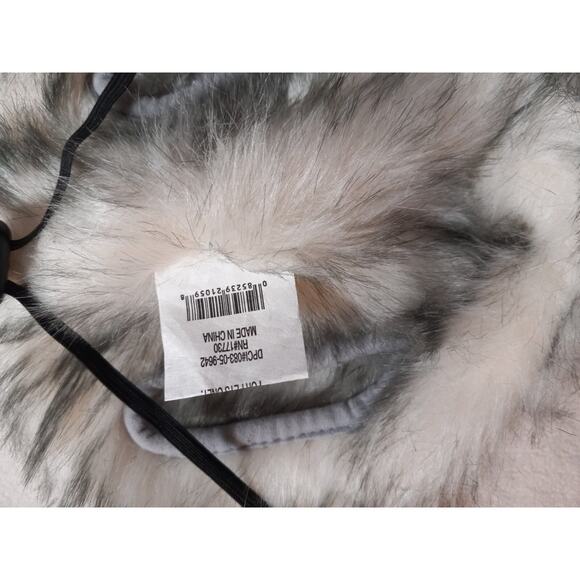 Gray Tweed Trapper Dog Hat - L/XL - Faux Fur - Boots & Barkley - NWT - Picture 10 of 10